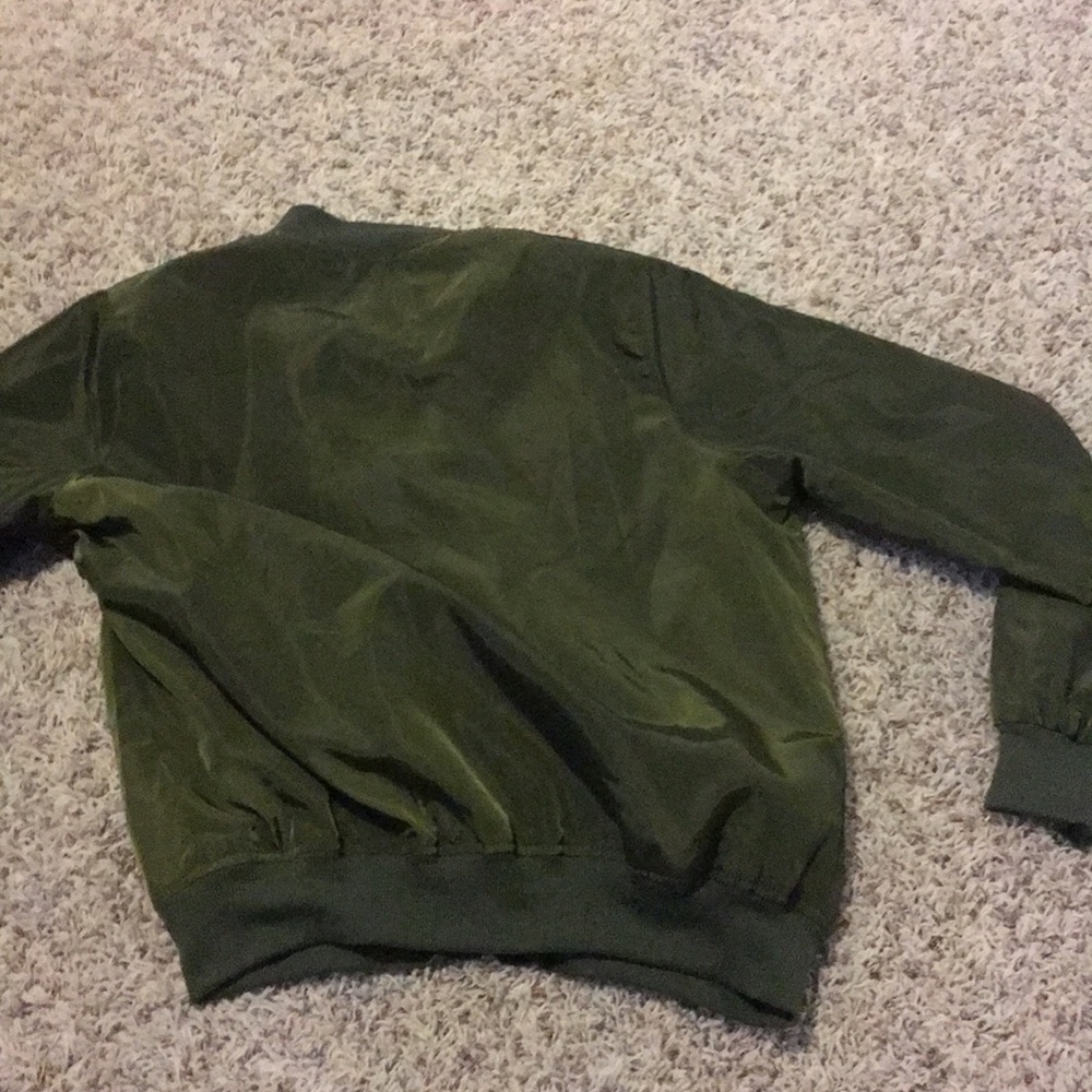 Green bomber jacket - Picture 4 of 5